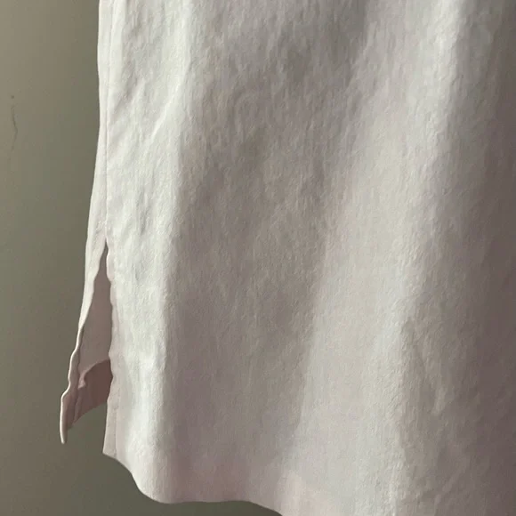 Vintage Smart Set Stretch Light Pink Skirt Size 13 - Picture 5 of 11